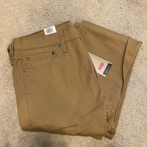 NWT Levi’s Slim Straight Pant, size 34x32